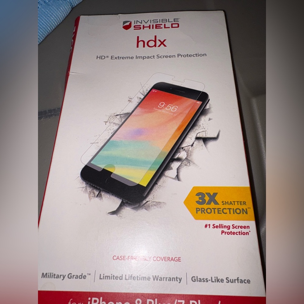HDX Screen Protector for iPhone 8/7 Plus - Clear